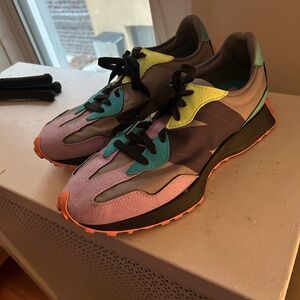 New Balance Pastel and Black Sneakers